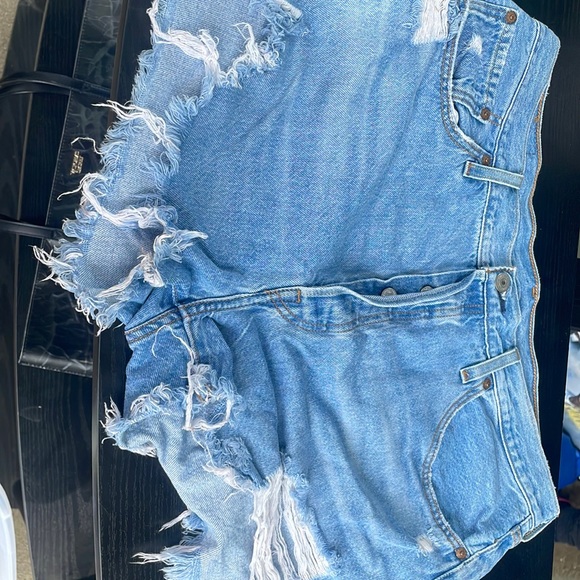 Levi's Pants - Levi’s ripped shorts
